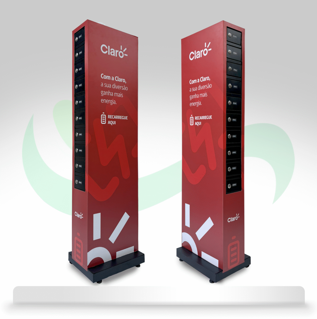 Locker Chave Totem Carregador