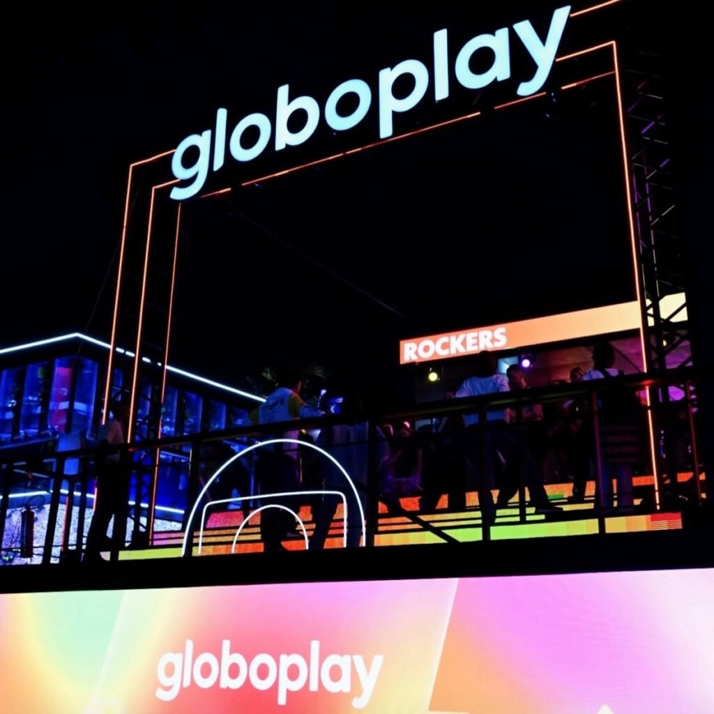 Espaço Globoplay no Rock in Rio 2026 na Cidade do Rock