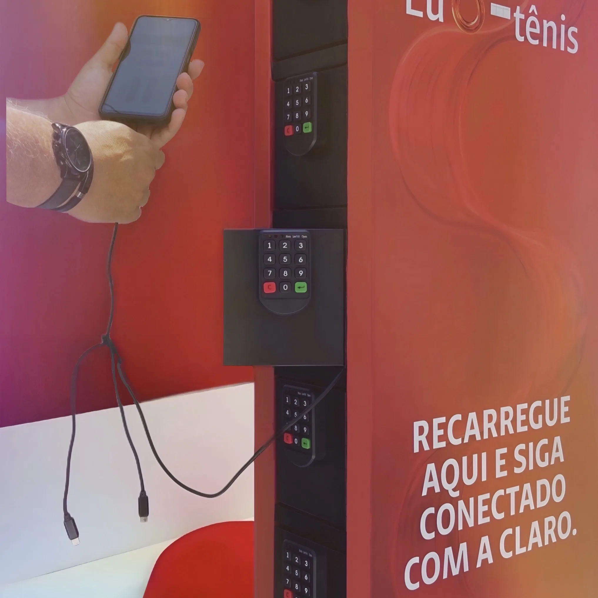 Locker Senha Rio Open Claro