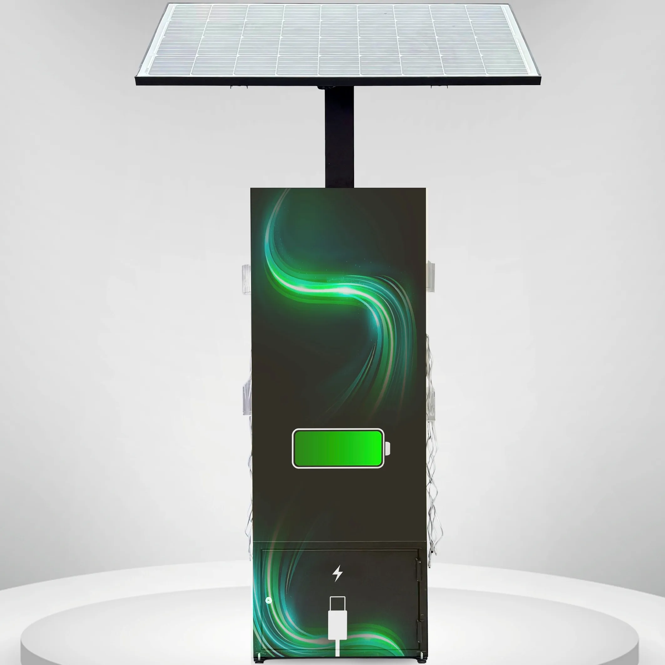 Totem Carregador Painel Solar