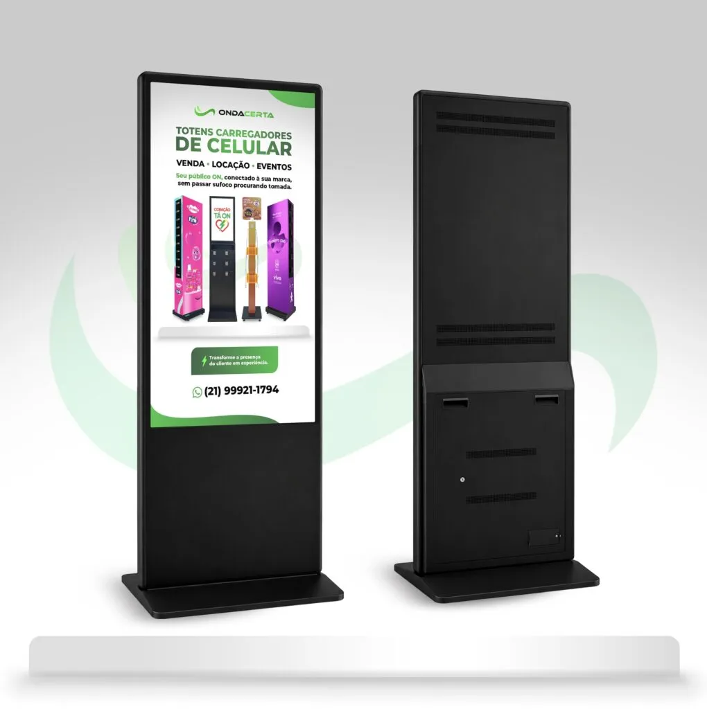 Totem Interativo Mídia Touch Onda Certa